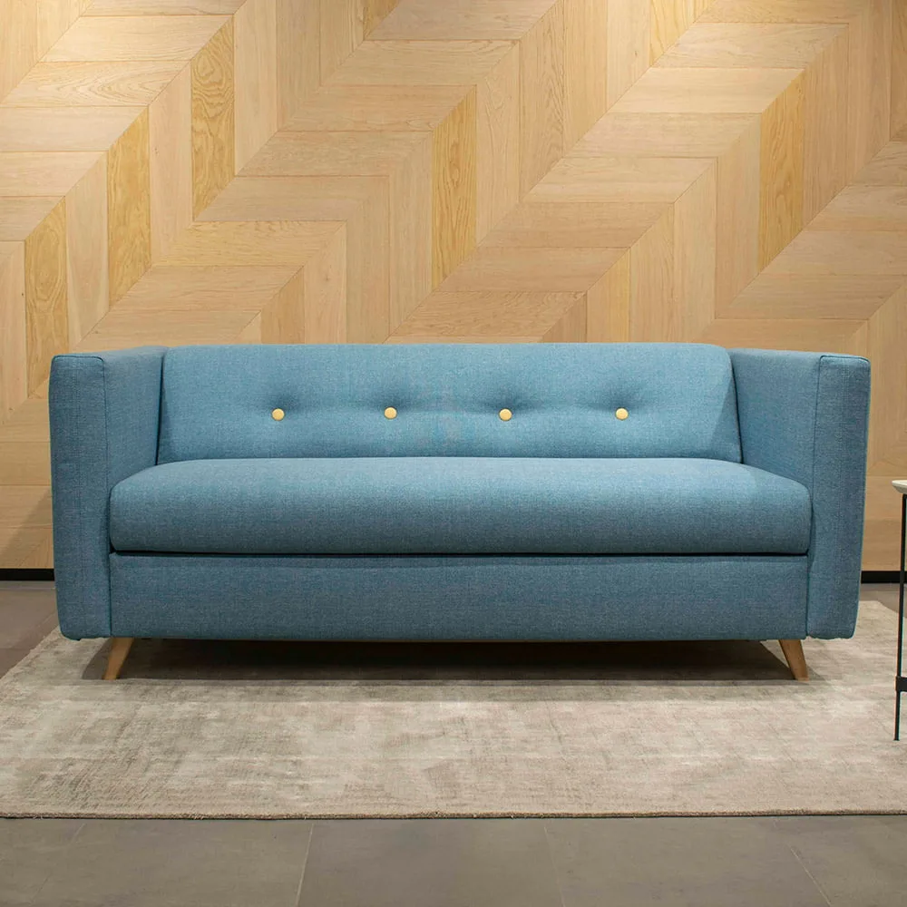 Bloq bäddsoffa med djup sits 142×197 cm hos Bäddsofflagret