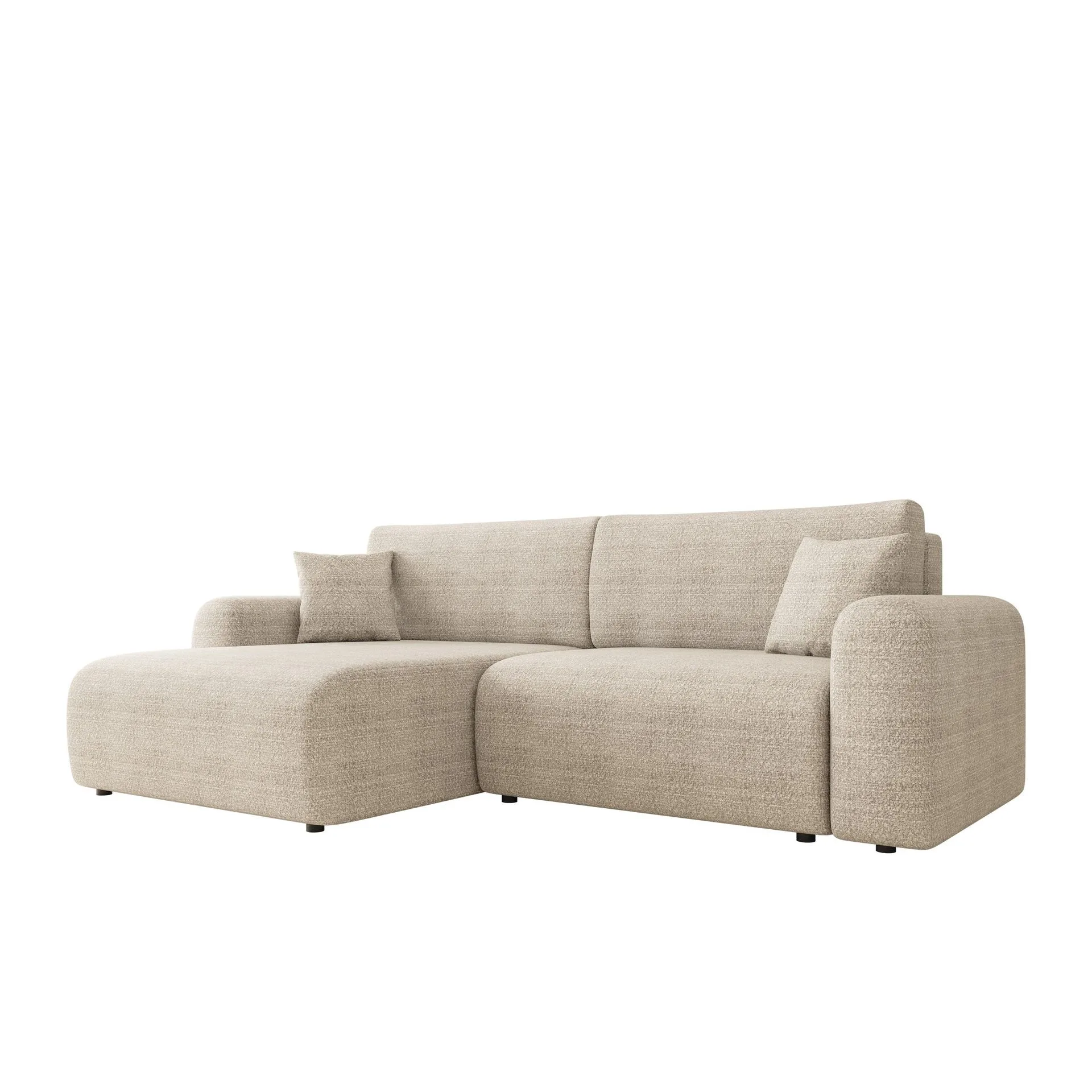 Brenor Bäddsoffa med Divan 3-sits, beige, hos Chilli