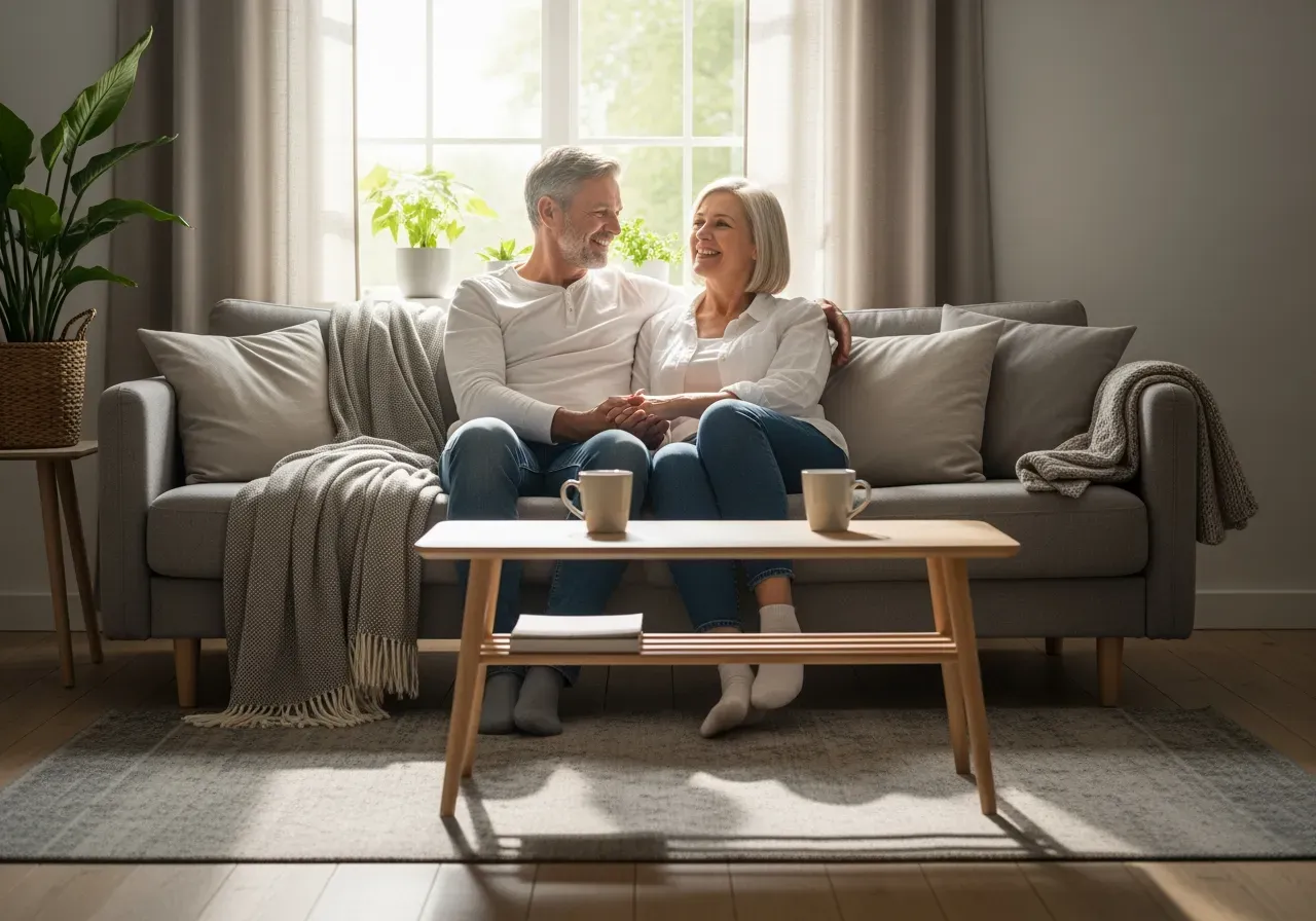 Bäddsoffa med förvaring under sits