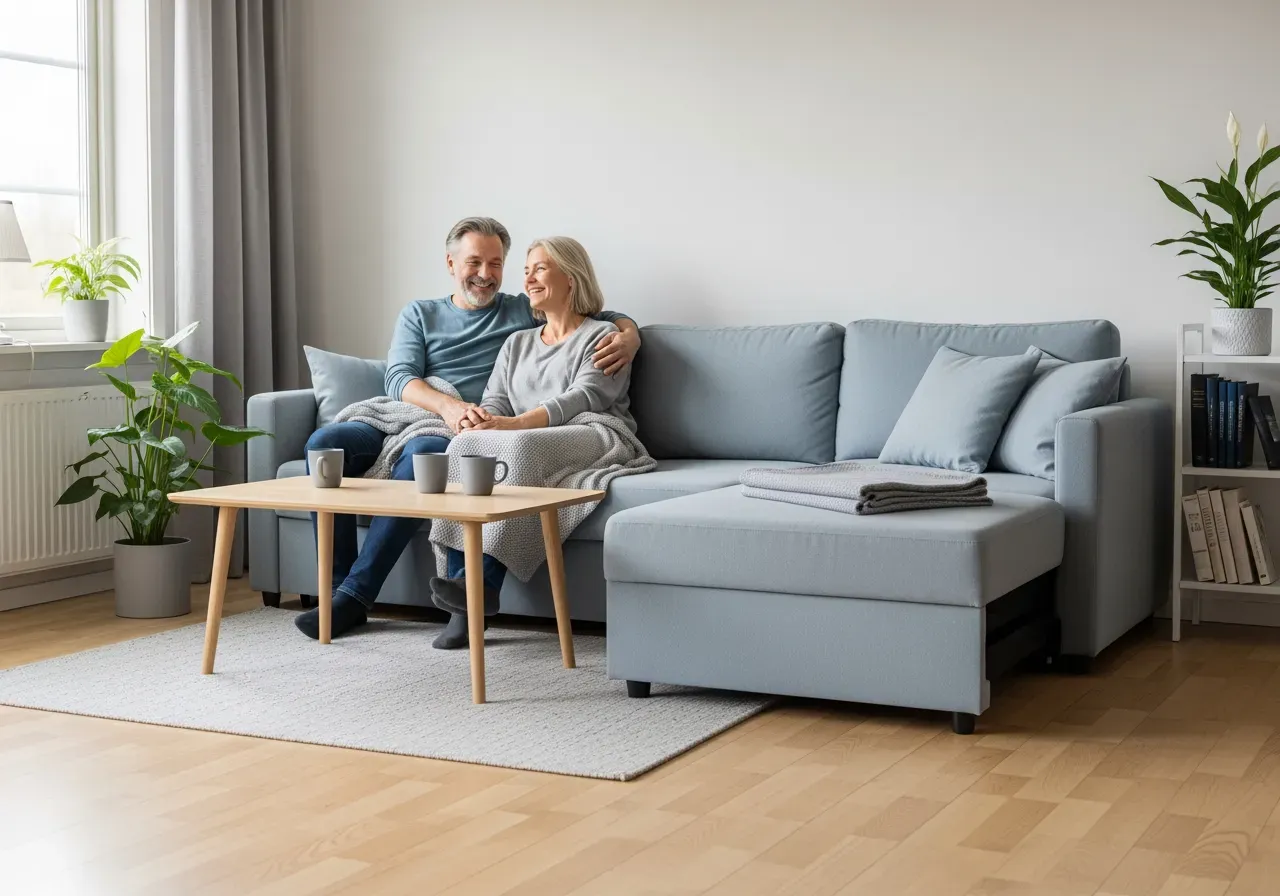 Neah och Killian bäddsoffa 140x200