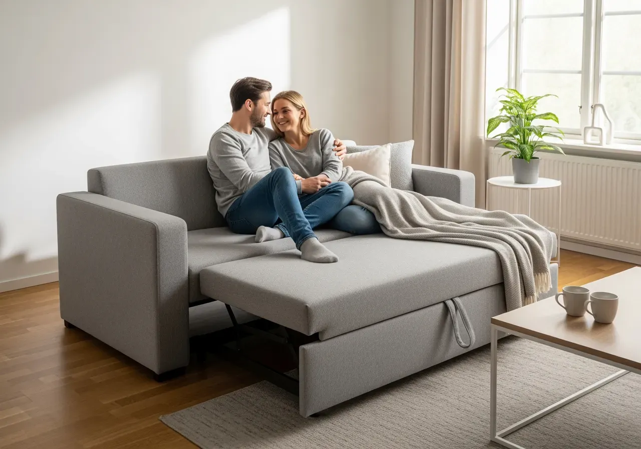 Dagbädd i loungestil för nattbruk