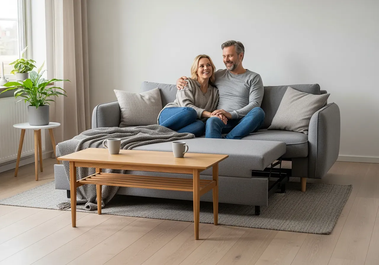 Bäddfåtöljer för små ytor