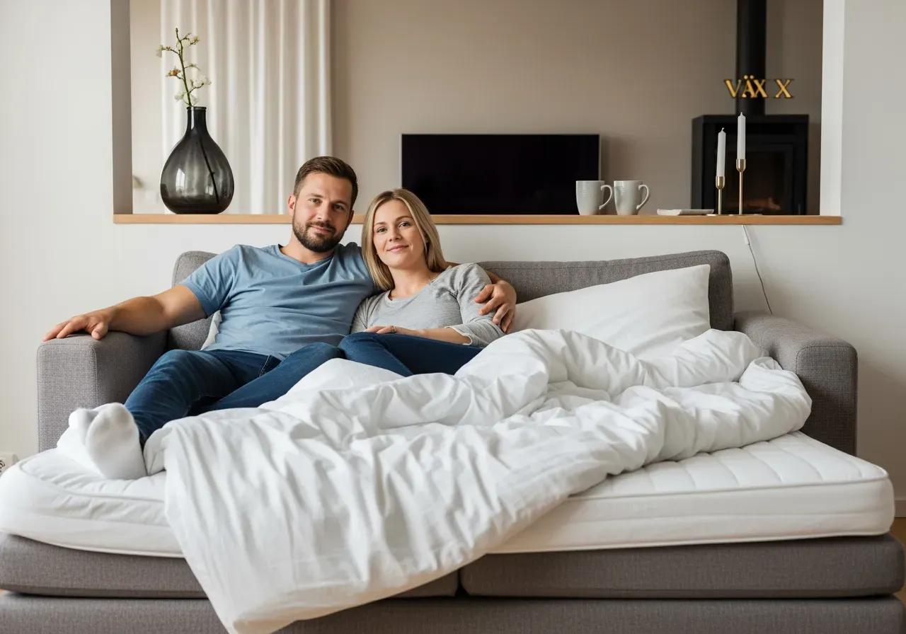 Bäddfåtöljer och puffar för små ytor